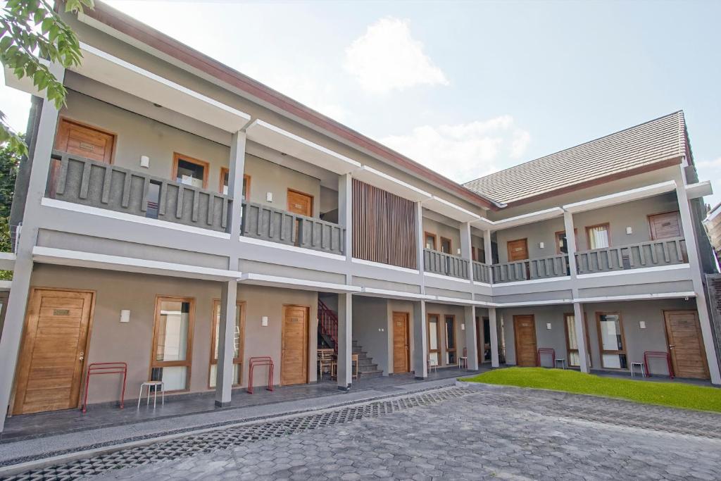 Budova, kde se hotel nachází