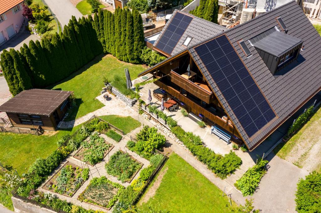 Zahrada ubytování Ackaert Ferienwohnung Top of Thun