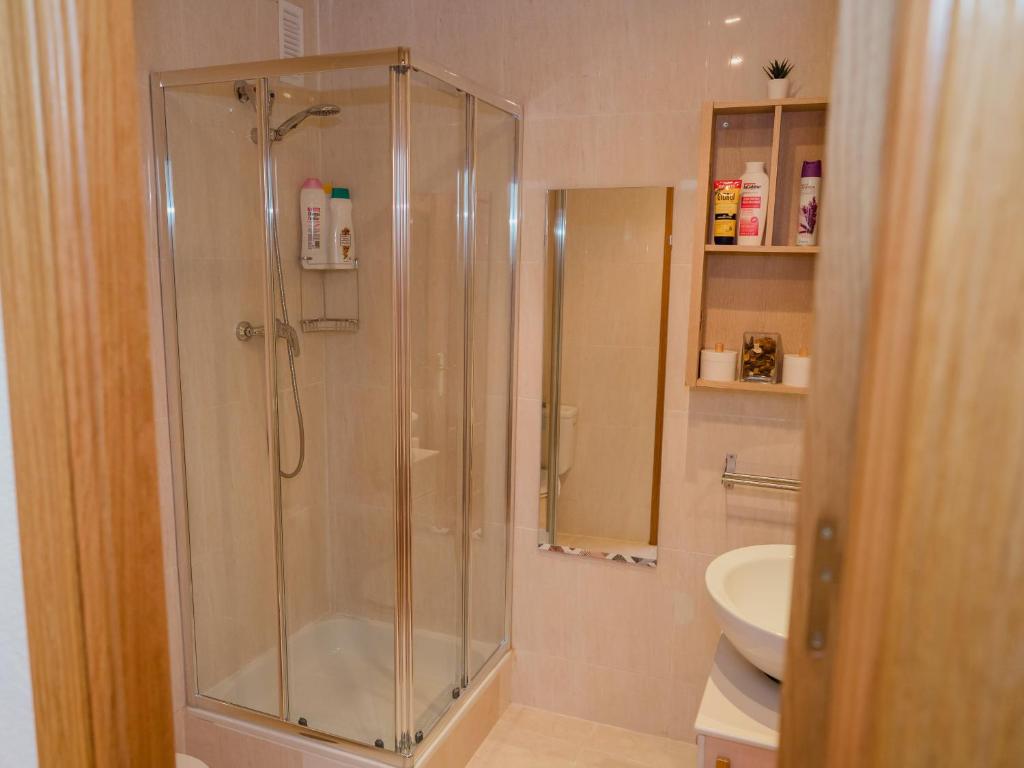 Koupelna v ubytování Apartamento Moderno, Madrid Centro