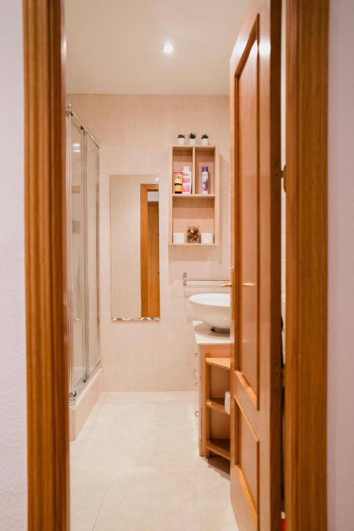 Koupelna v ubytování Apartamento Moderno, Madrid Centro