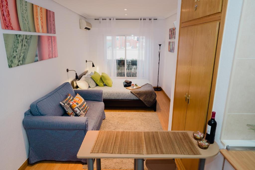Posezení v ubytování Apartamento Moderno, Madrid Centro