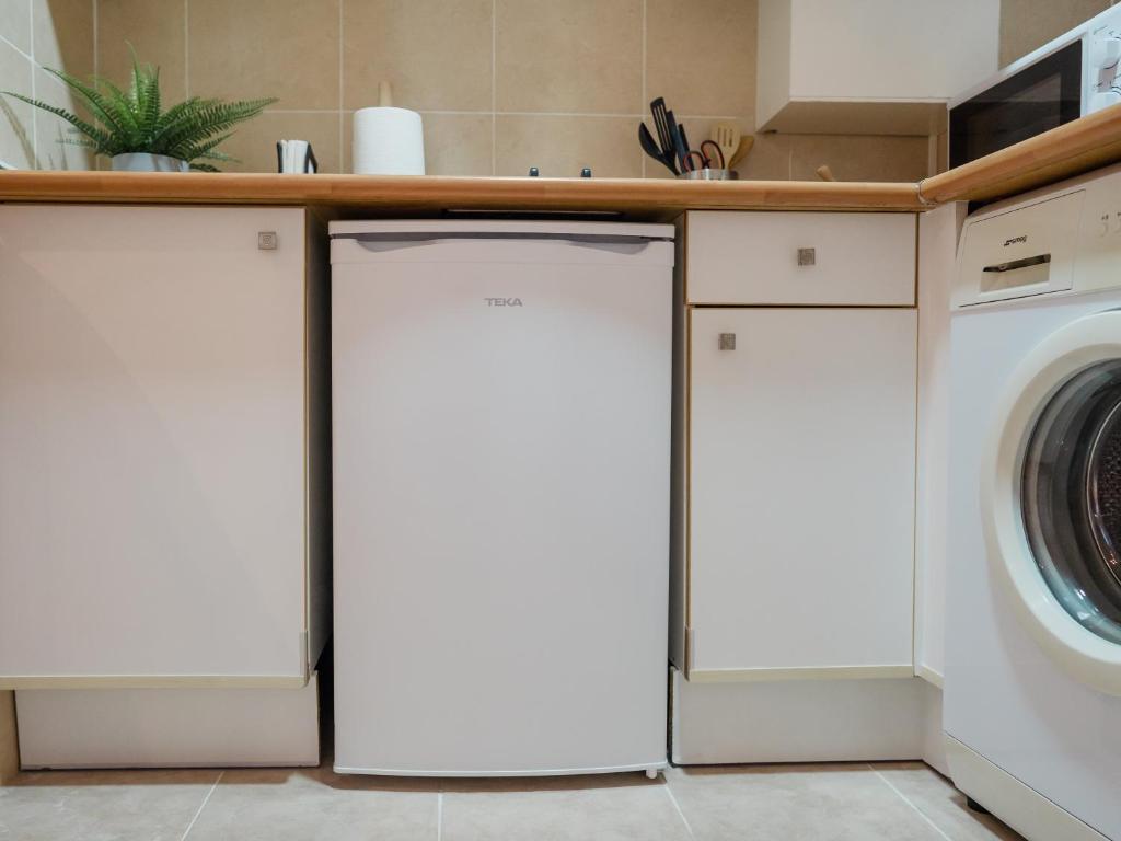 Kuchyň nebo kuchyňský kout v ubytování Apartamento Moderno, Madrid Centro