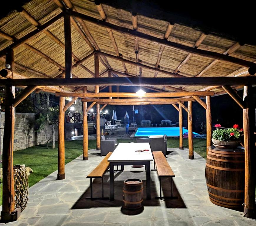 Patio nebo venkovní prostory v ubytování L'Antico Cipresso