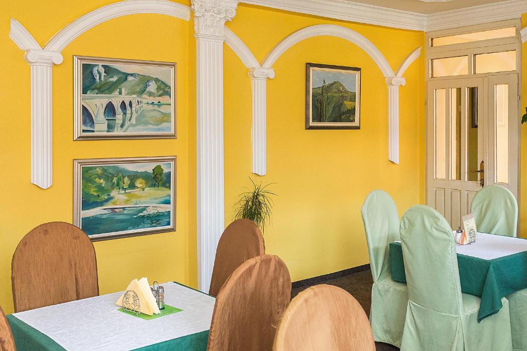 Restaurace v ubytování Hotel Dominus