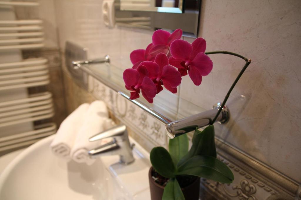 Kúpeľňa v ubytovaní Apartamenty Velvet