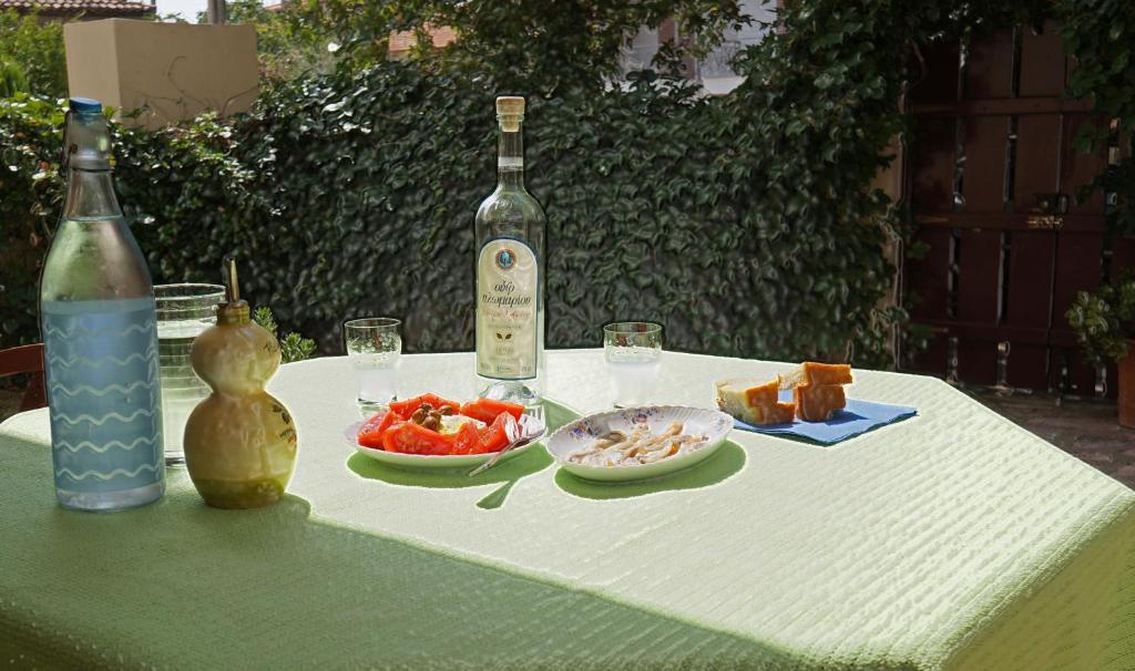 Jedzenie w willi lub w pobliżu