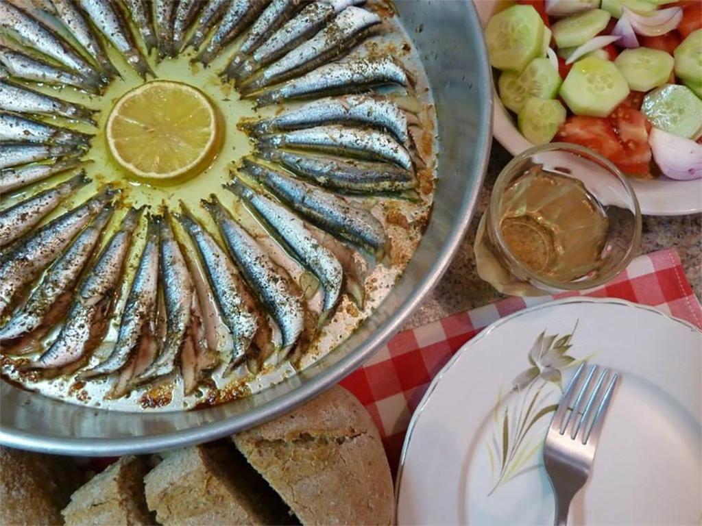 Jedzenie w willi lub w pobliżu