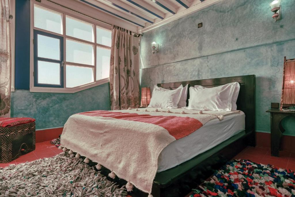 Letto o letti in una camera di Riad Beldy