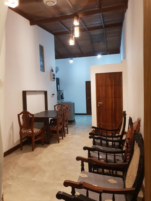 Posezení v ubytování Trellis Homes