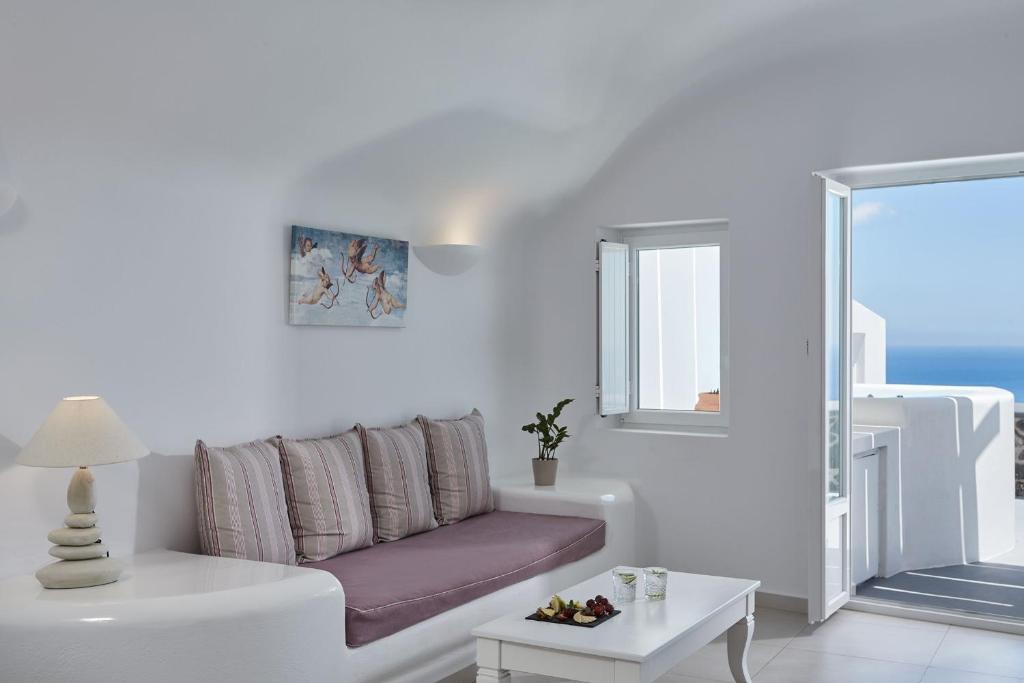 Posezení v ubytování Amber Light Villas