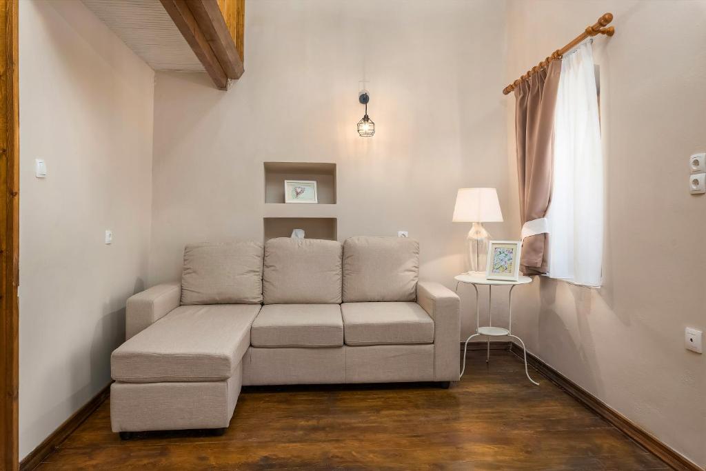 Posezení v ubytování Diogenis House