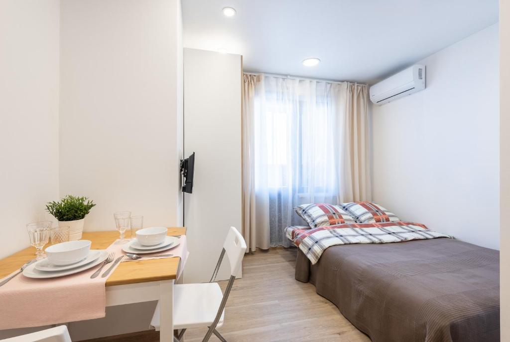 ЖК ПОЗИТИВ Саларьево евро студия - Apartamento Con Balcón