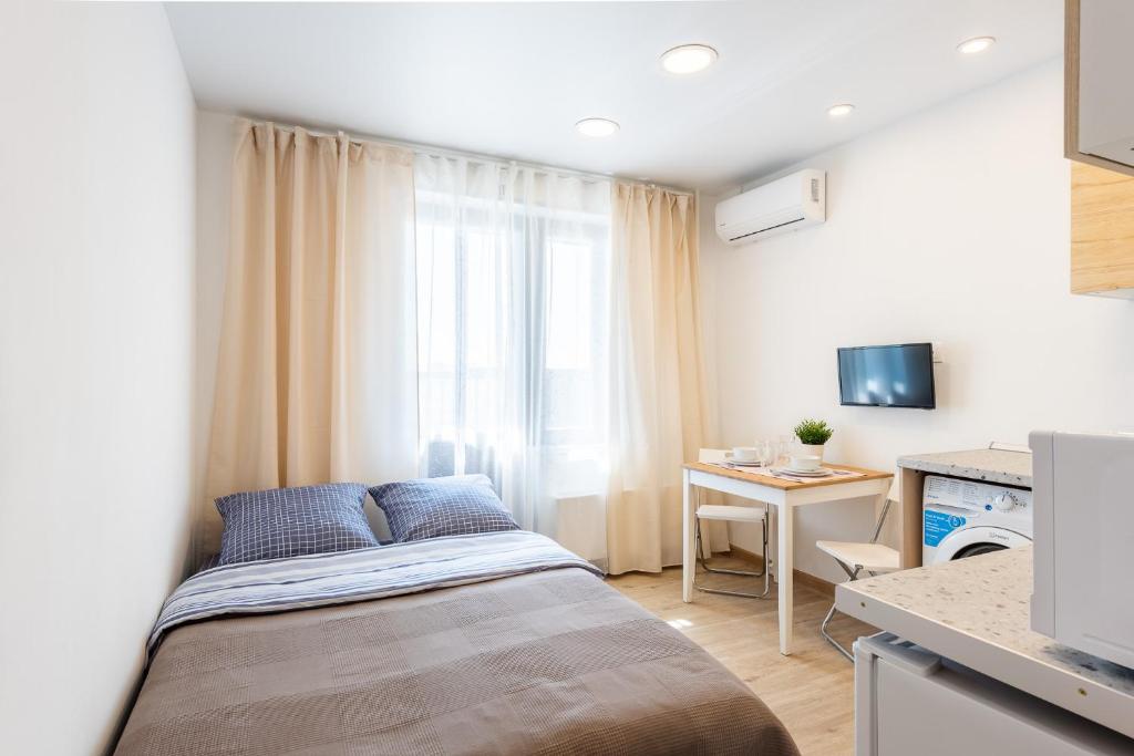 ЖК ПОЗИТИВ Саларьево евро студия - Apartamento De Estudio
