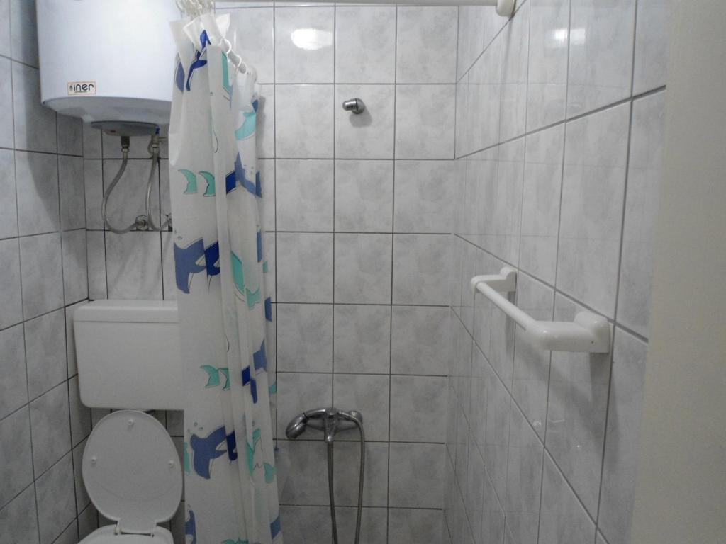Koupelna v ubytování Apartments Jankovic