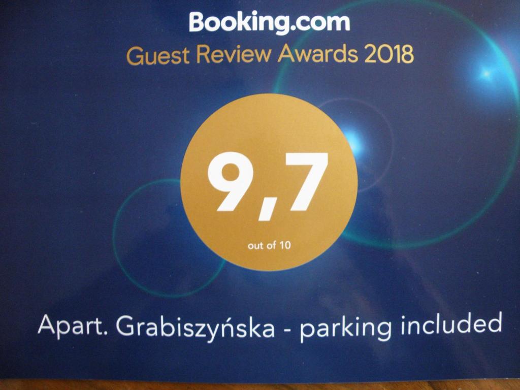 Certifikát, ocenenie alebo iný dokument vystavený v ubytovaní Apart. Grabiszyńska - parking included