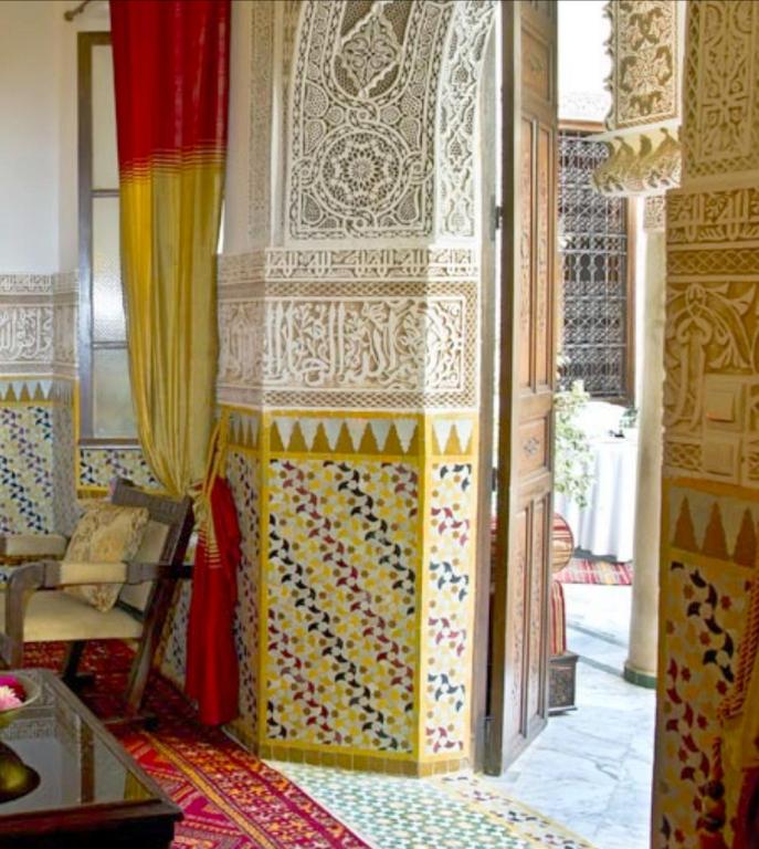 Restaurace v ubytování Riad Al Loune
