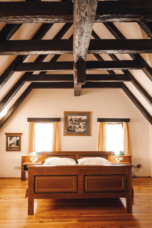 U Medvidku-Brewery Hotel - Resim 44