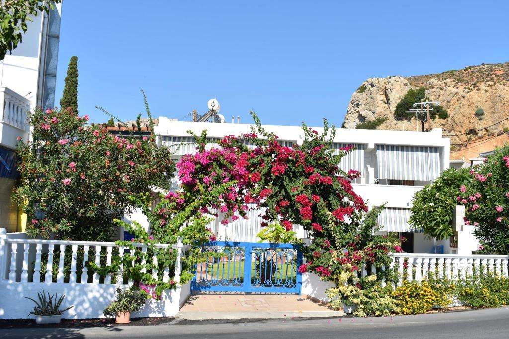 Ogród w obiekcie Antonios Apartments Stegna