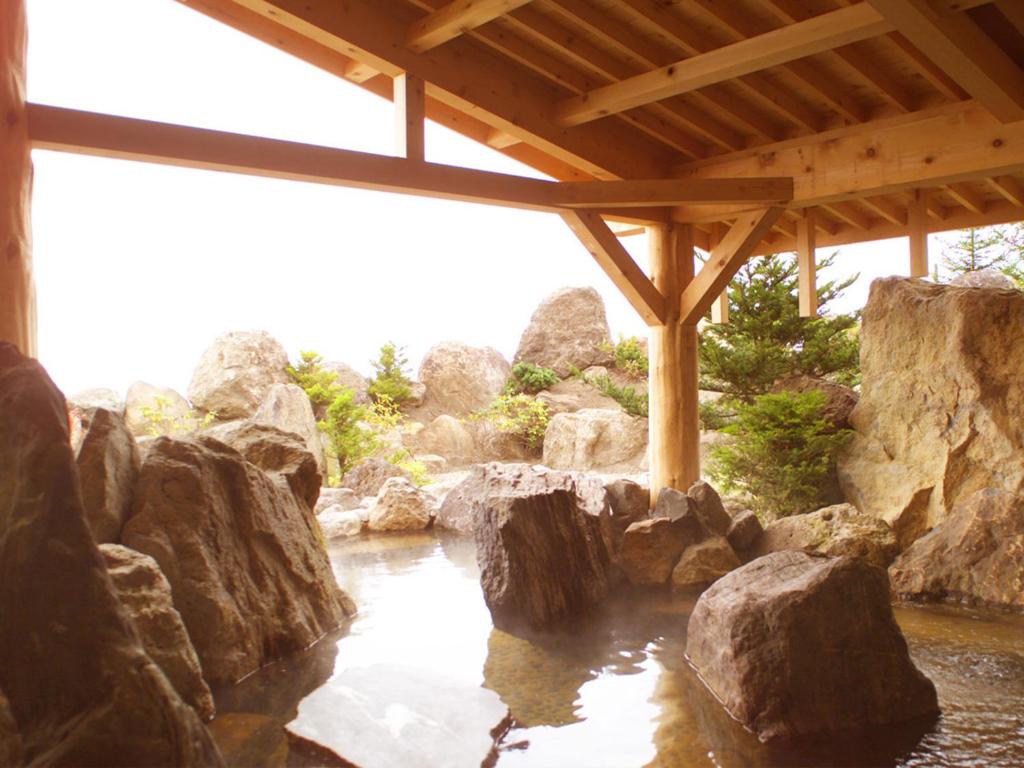 旅館の近くで見られる自然の景観