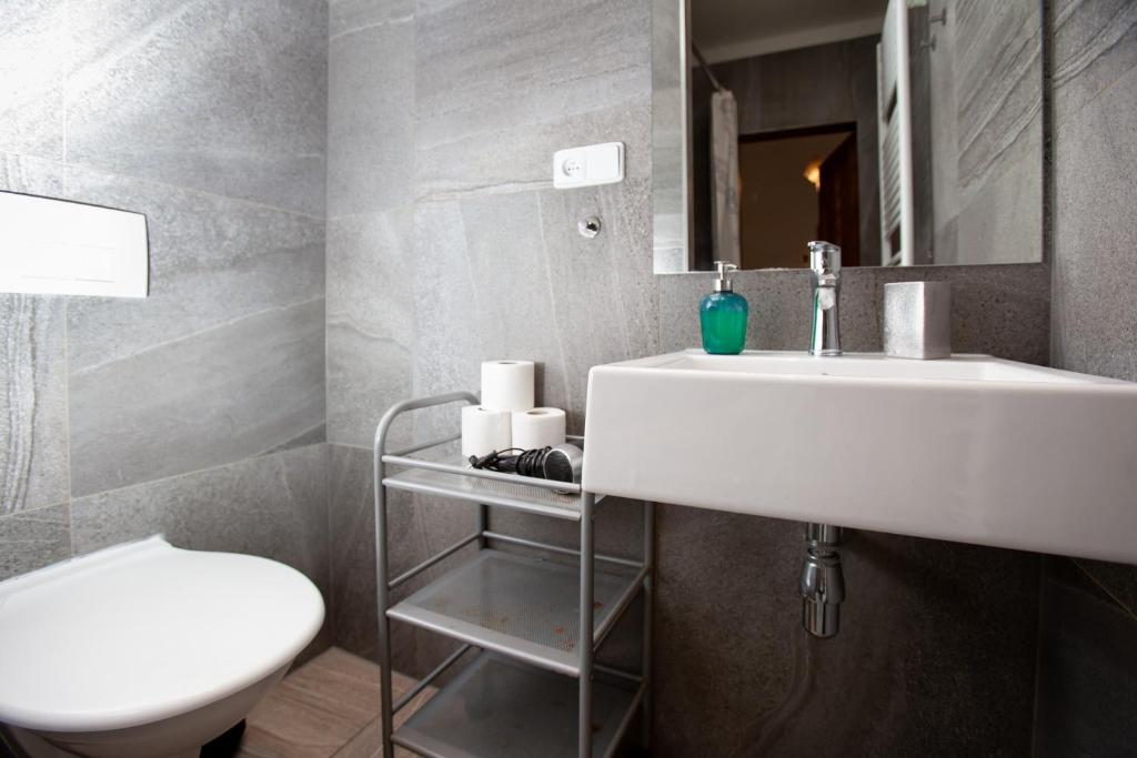 Koupelna v ubytování Wow Wow Apartment