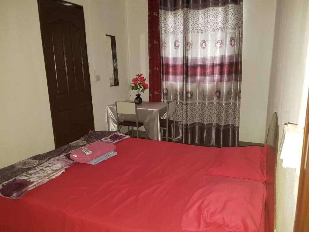 Postel nebo postele na pokoji v ubytování Villa Pte Aux Piments