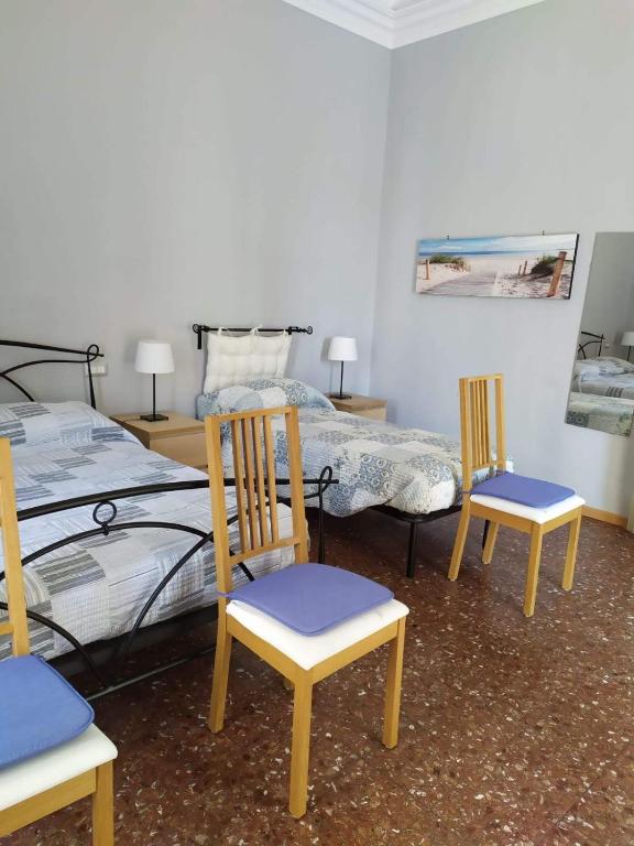 Posteľ alebo postele v izbe v ubytovaní B&B A Casa Di GioSi