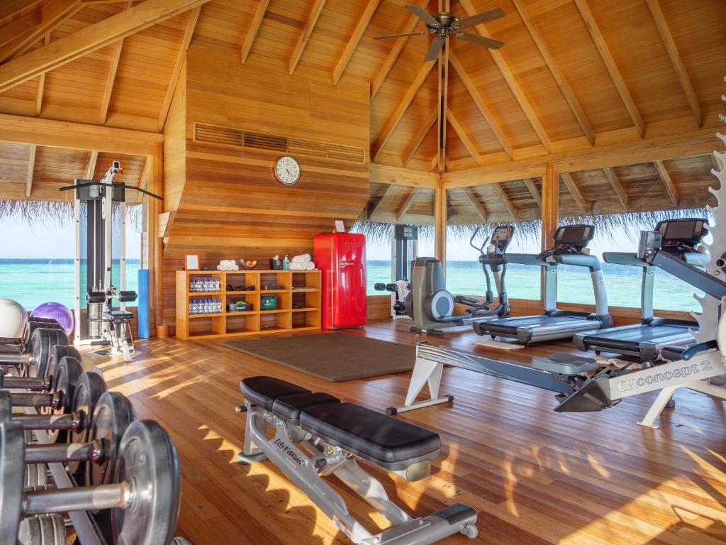 Posezení v ubytování Huvafen Fushi Maldives