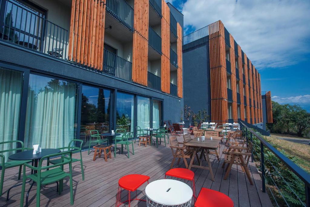 Budova, kde se hotel nachází
