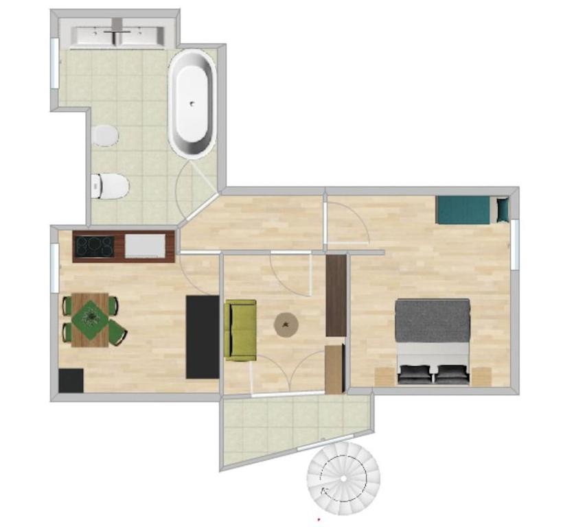 Natasha's Garden House - Appartamento Con Balcone