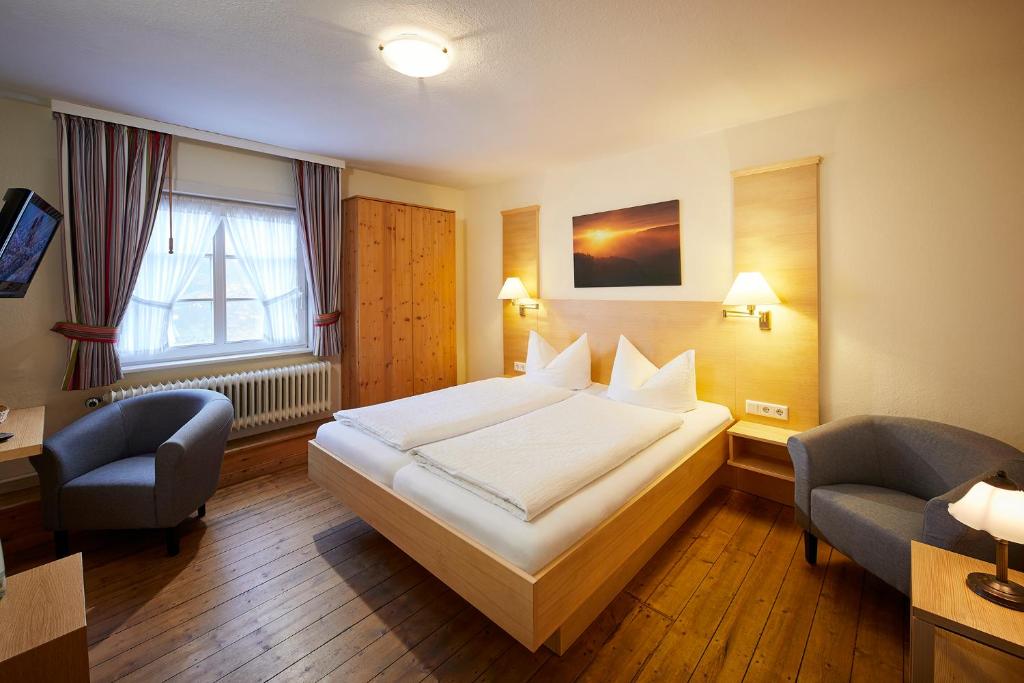 TV a/nebo společenská místnost v ubytování Hotel Gasthof zur Post
