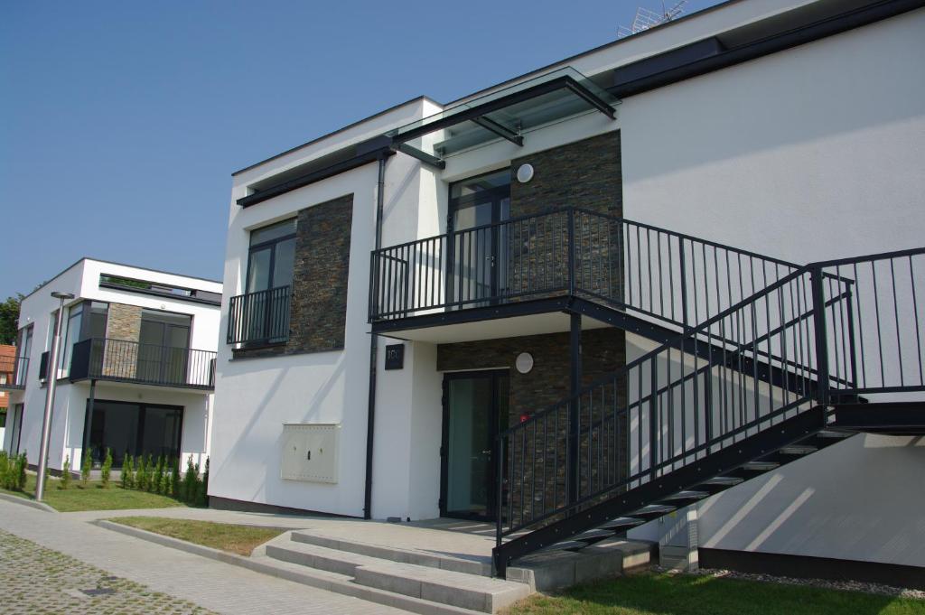Budova, kde se apartmán nachází