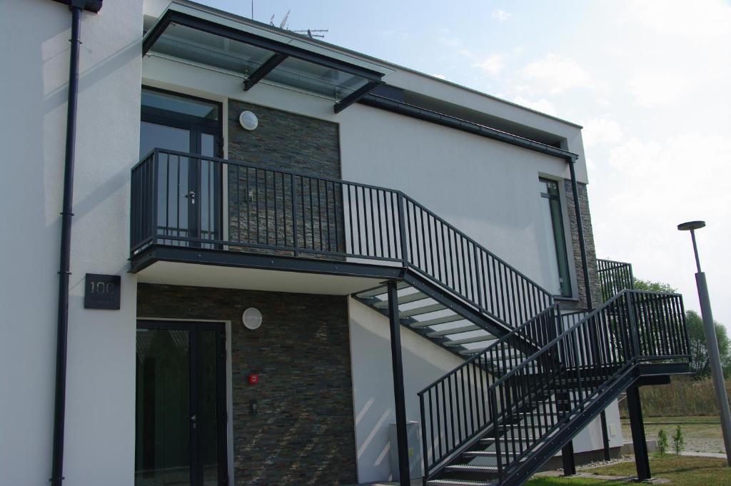Budova, kde se apartmán nachází