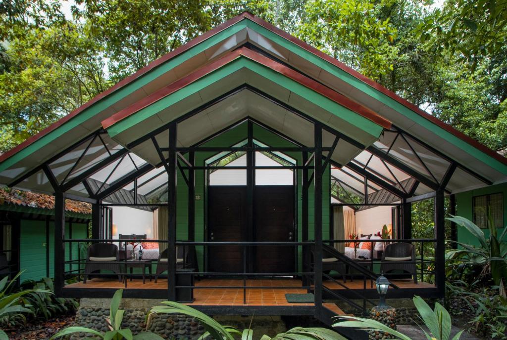 Zahrada ubytování Tapirus Lodge and Reserve