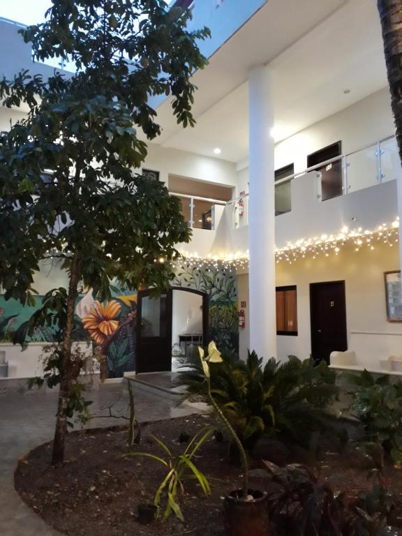 Budova, kde se hotel nachází