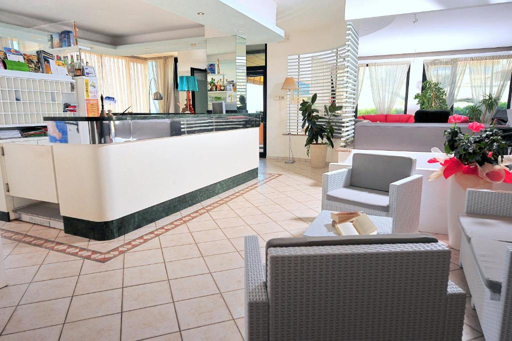 Posedenie v ubytovaní Hotel il Delfino