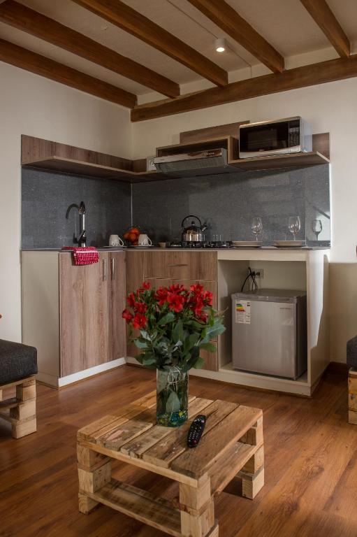 Kuchyň nebo kuchyňský kout v ubytování Casa Cavassa Centro Histórico Cusco