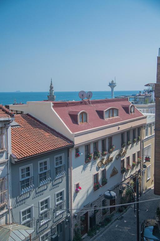Nespecifikovaný výhled na moře nebo výhled na moře při pohledu z hotelu