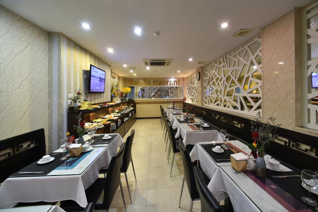 Restaurace v ubytování Hanoi Eternity Hotel