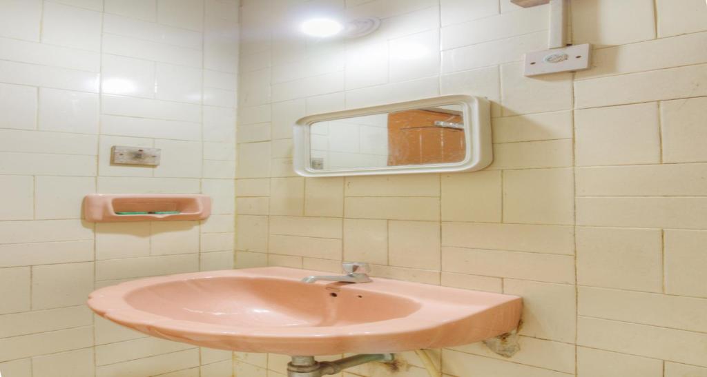 Koupelna v ubytování Hotel Kismat Mahal