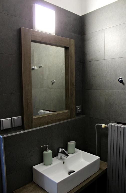 Koupelna v ubytování Wellness hotel Lucia