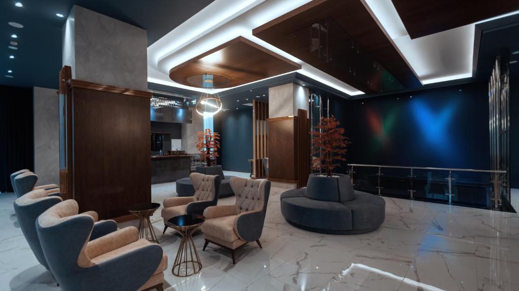 Posezení v ubytování Midtown Hotel Baku