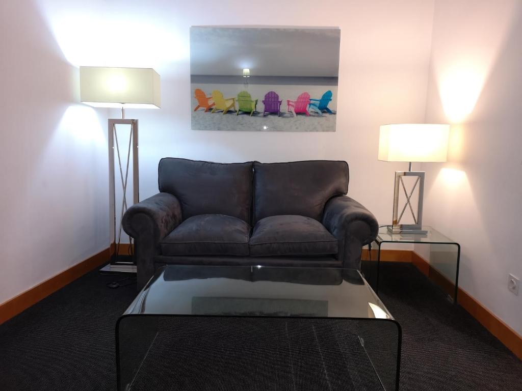 Zona de estar de Suite Prado
