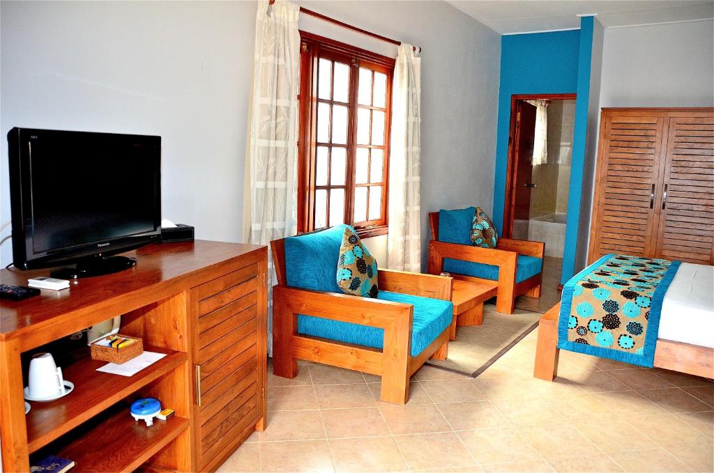TV o dispositivi per l'intrattenimento presso Villas de Mer