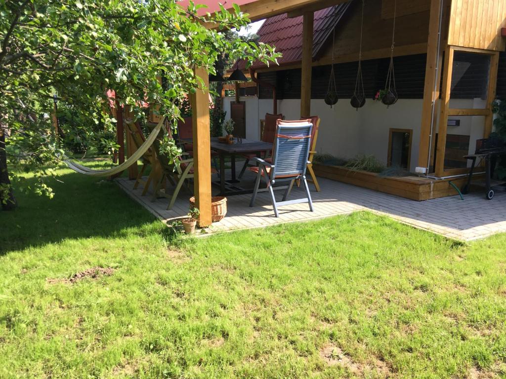 Zahrada ubytování Modern Apartman Deluxe