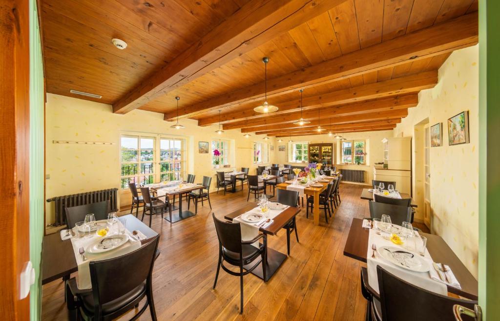 Restaurace v ubytování Bellevue Hotel Benešov