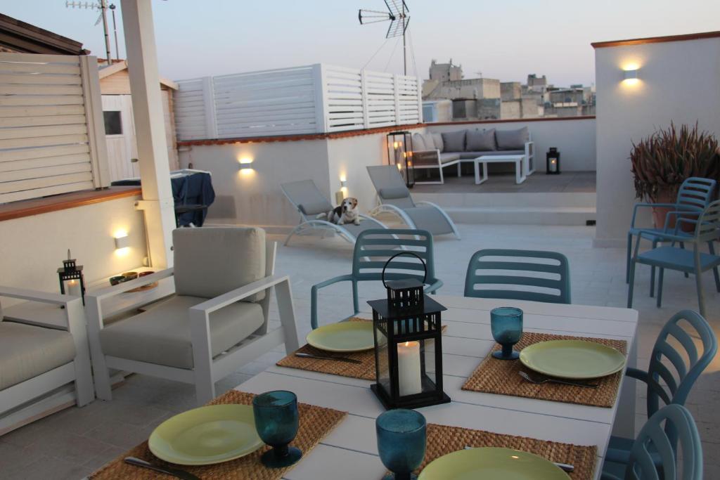 A balcony or terrace at Lanterna sul mare