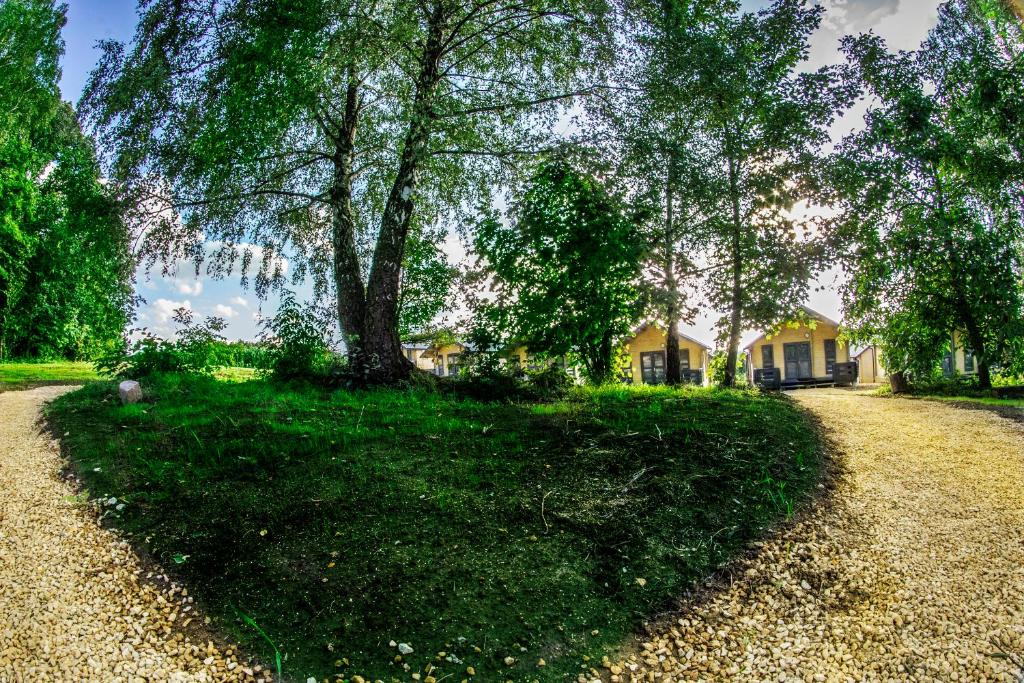 Zahrada ubytování Ośrodek Bajka