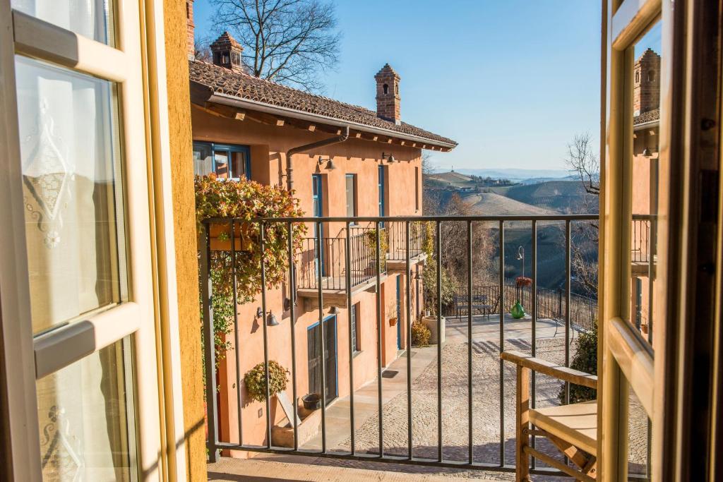 Balkón nebo terasa v ubytování Albergo Ristorante Garibaldi
