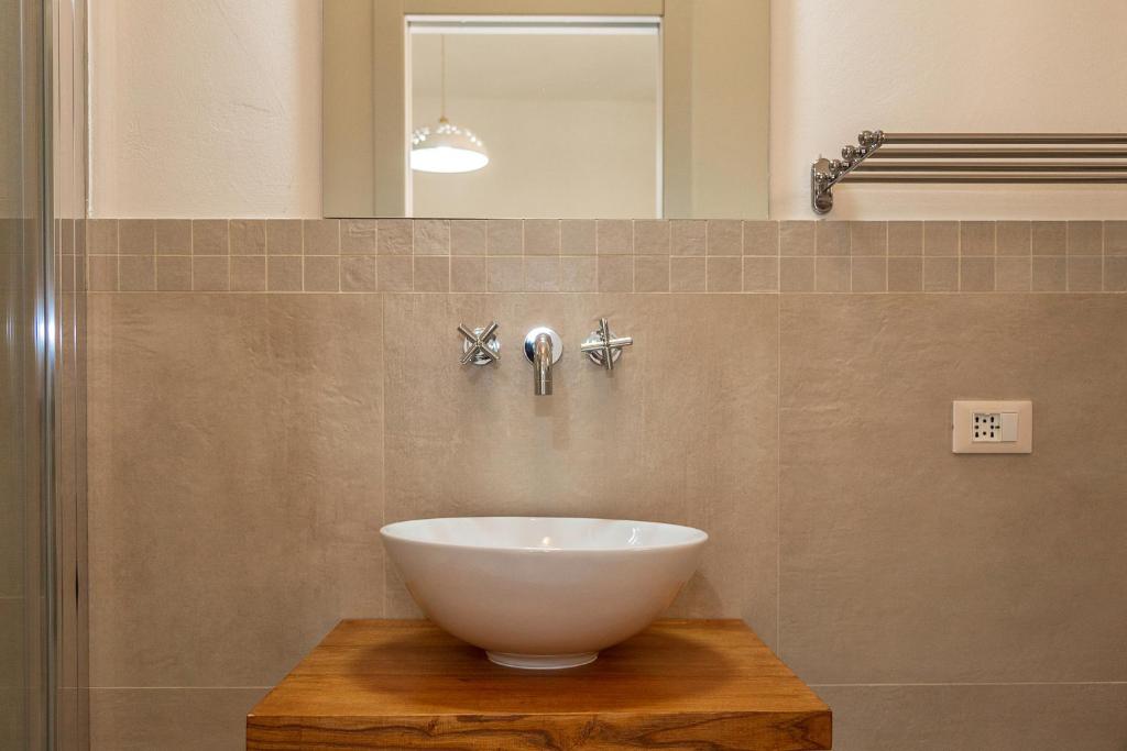 Koupelna v ubytování Elune B&B