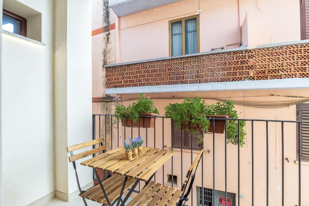 Balkón nebo terasa v ubytování Elune B&B
